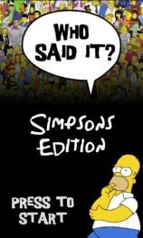 download Who Said It Simpsons Edition apk